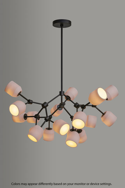 Maison Ceramic Cluster Chandelier