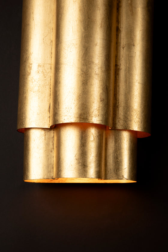 Everett Gold Antique Wall Sconce