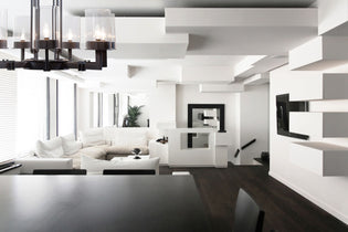  Black & White Interiors and Lighting Design