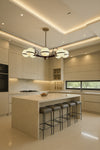Alba Milk Glass Globe Chandelier