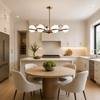 Alba Milk Glass Globe Chandelier