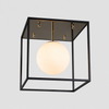 Allister Geometric Globe Ceiling Light