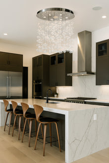  Bella Glass Bubbles Chandelier