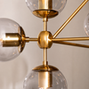 Bordeaux Mobile Glass Globe Chandelier