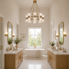Boston Glass Chandelier