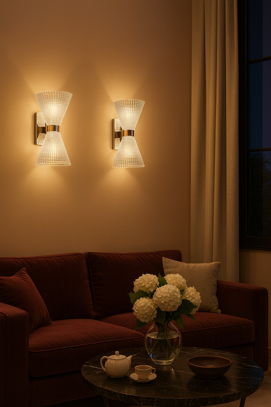 Boston Glass Wall Sconce