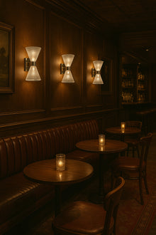  Boston Glass Wall Sconce