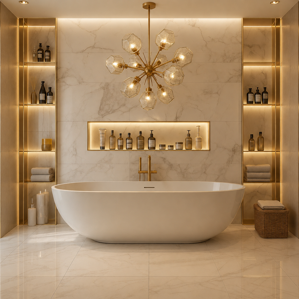 Cicero Starburst Chandelier | Starburst Ceiling Light Fixture