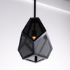 Drake Geometric Black Pendant