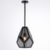 Drake Geometric Black Pendant