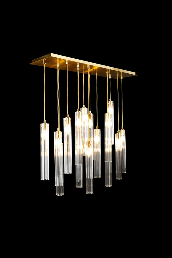 Eden Multi Spot Glass Chandelier