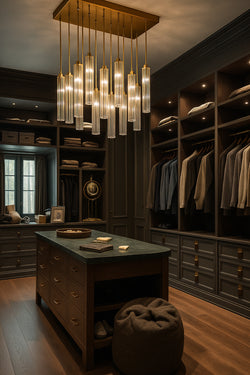 Eden Multi Sport Glass Chandelier