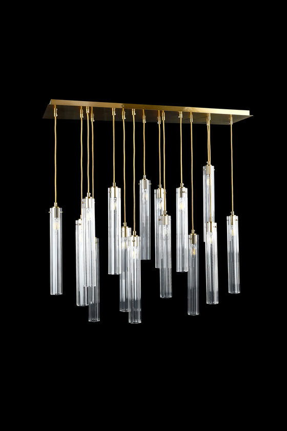Eden Multi Spot Glass Chandelier