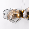 Emille Geometric Glass Chandelier