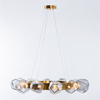 Emille Geometric Glass Chandelier