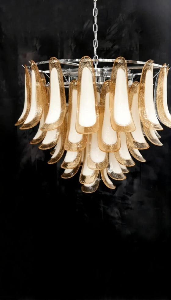 Marielle Mid Century Petal Chandelier