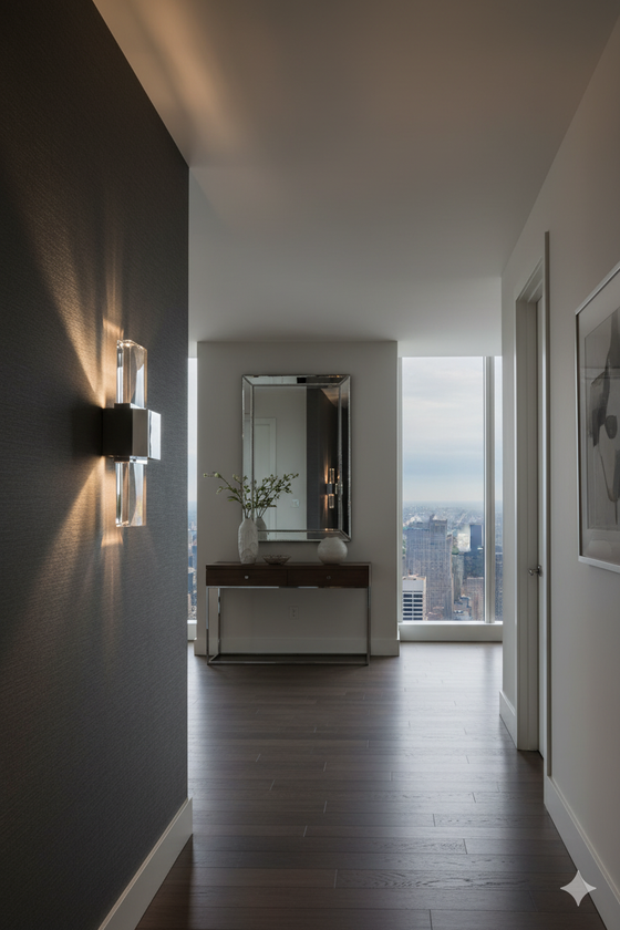 Montreal Minimalist Glass Sconce