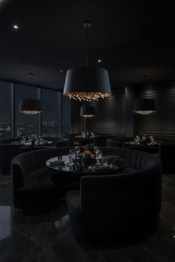 Isla Black Shade Pendant