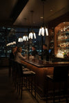 Trio Modern Bronze Pendant Light