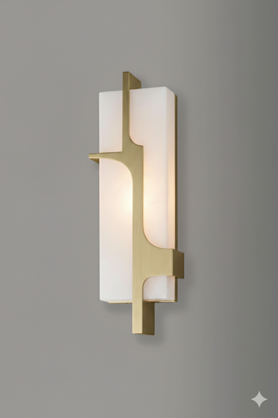 Zeta Alabaster Wall Sconce
