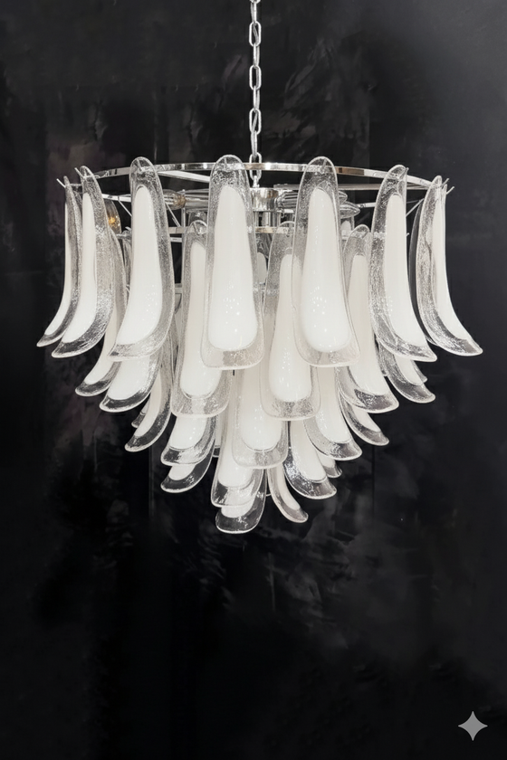 Marielle Mid Century Petal Chandelier