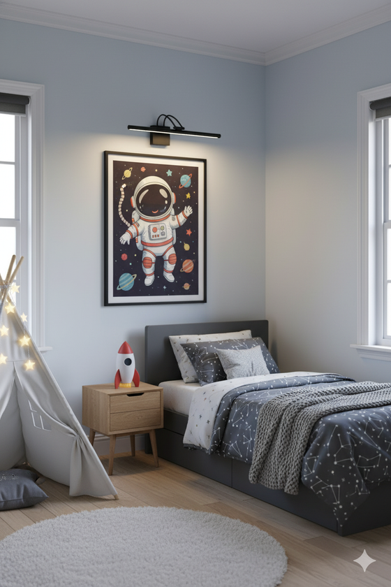 Lumina Brass Picture Light