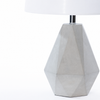 Hudson Concrete Geometric Table Lamp