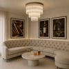 Jade Glass Chandelier