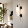 Kai Opal Glass Sconce