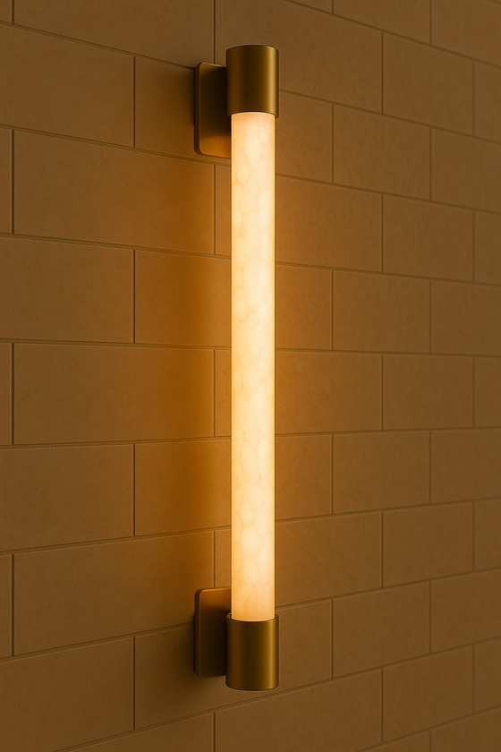 Levi Alabaster Wall Sconce