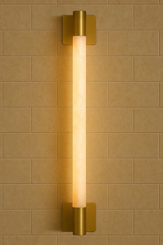 Levi Alabaster Wall Sconce