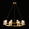 Mackenzie Round Glass Shade Chandelier