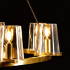 Mackenzie Round Glass Shade Chandelier