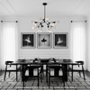 Maison Ceramic Cluster Chandelier