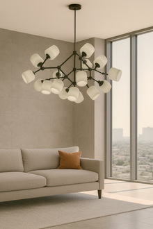  Maison Ceramic Cluster Chandelier