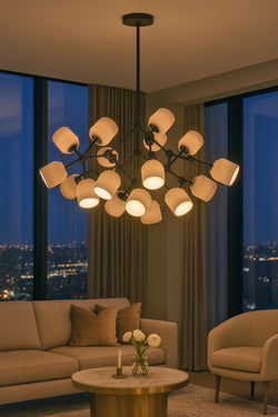 Maison Ceramic Cluster Chandelier