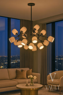  Maison Ceramic Cluster Chandelier