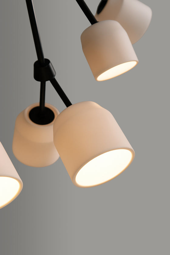 Maison Ceramic Cluster Chandelier