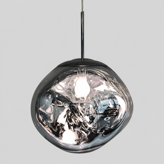 Melrose Metallic Bubble Pendant Light | Gold or Silver