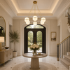 Orion Milk Glass Globe Chandelier