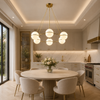 Orion Milk Glass Globe Chandelier