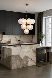  Rufus Glass Globe Chandelier Bouquet