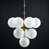 Rufus Glass Globe Chandelier Bouquet