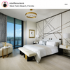 Sabina Satin Brass Round Chandelier