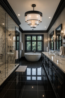 Tremaine Faux Linen Fabric Chandelier