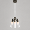 Trio Modern Bronze Pendant Light