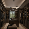 Ursa Black Chrome Contemporary Retro Chandelier
