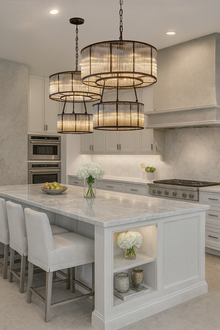  Valen Oversized Glass Chandelier