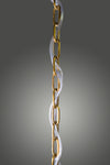 Valentina Satin Brass Ceiling Light Fixture