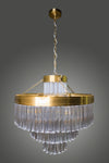 Valentina Satin Brass Ceiling Light Fixture